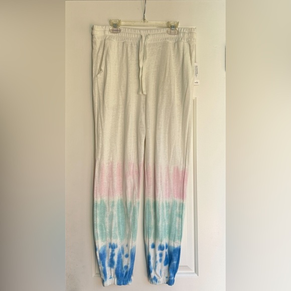 NWT Splendid Sunrise Ombré Tie Dye Jogger Sweatpants Sz S - Picture 4 of 10